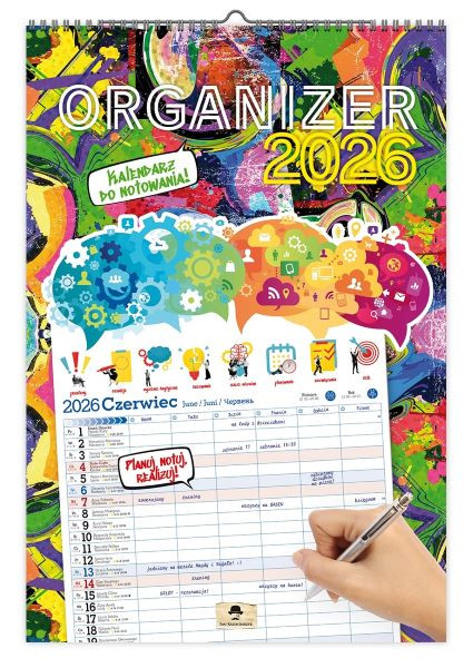 Kalendarz A3 v.2 Organizer Pan Kalendarzyk